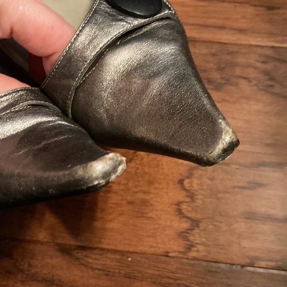 BCBGirls Pewter Heels - Picture 4 of 6